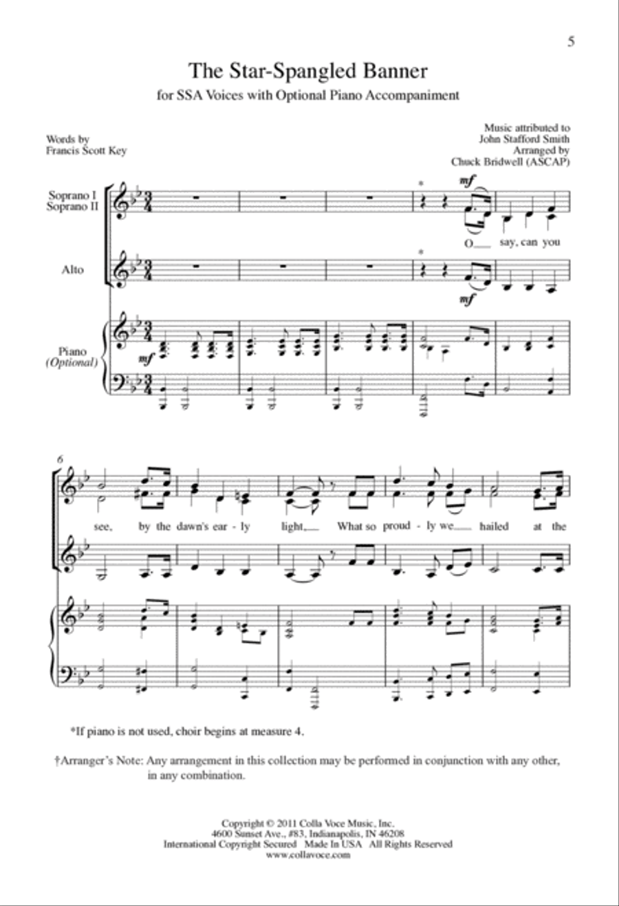 The Star-Spangled Banner The Star-Spangled Banner TTBB scores gallery preview page 4