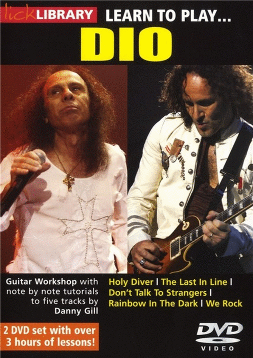 Learn To Play Dio Dvd