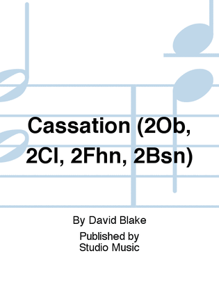 Cassation (2Ob, 2Cl, 2Fhn, 2Bsn)