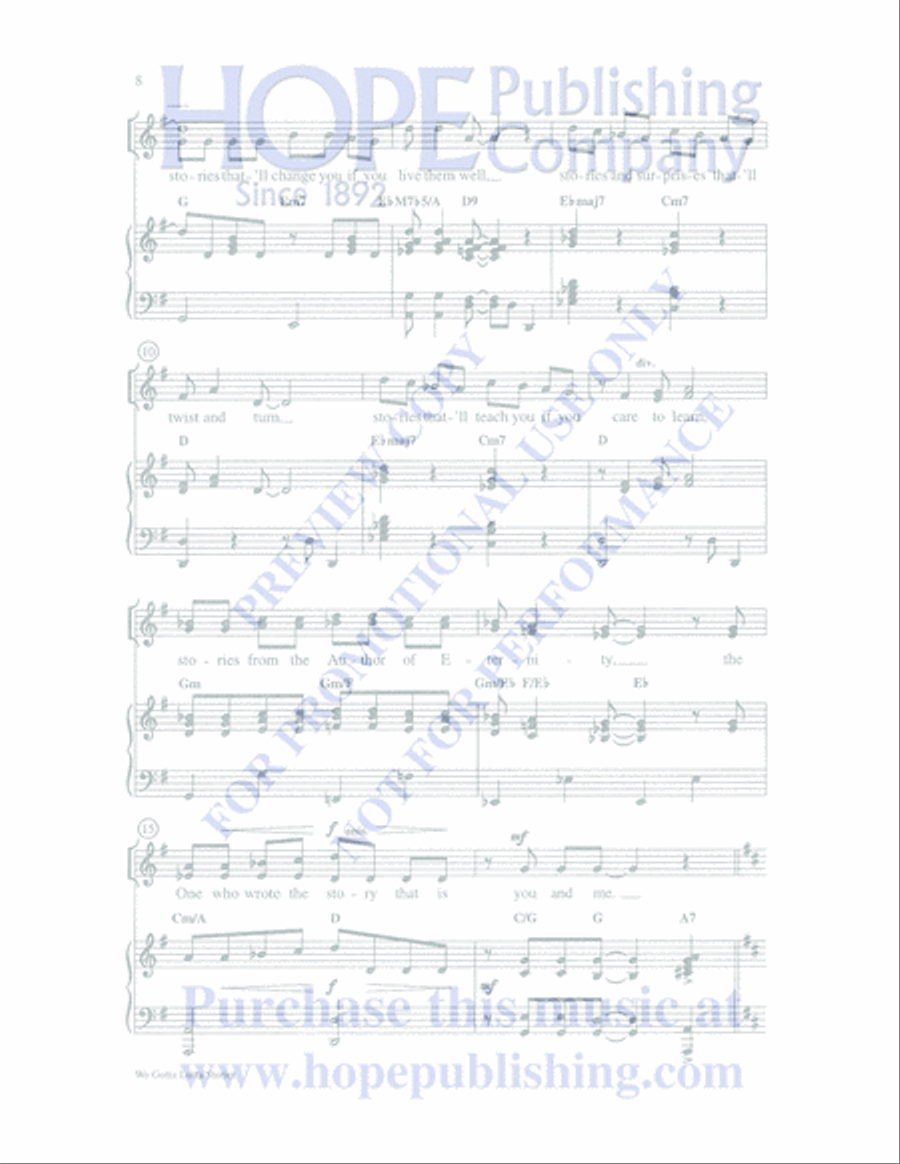 Once Upon a Parable Once Upon a Parable Unison Choir scores gallery preview page 8