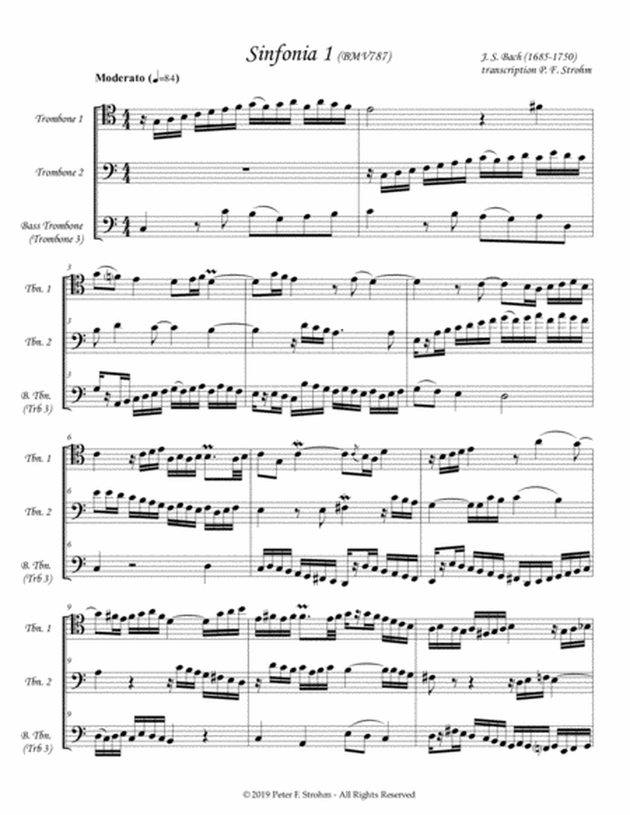 Contrapuntal Works for Trombone Trio, Vol. II - Score Only image number null
