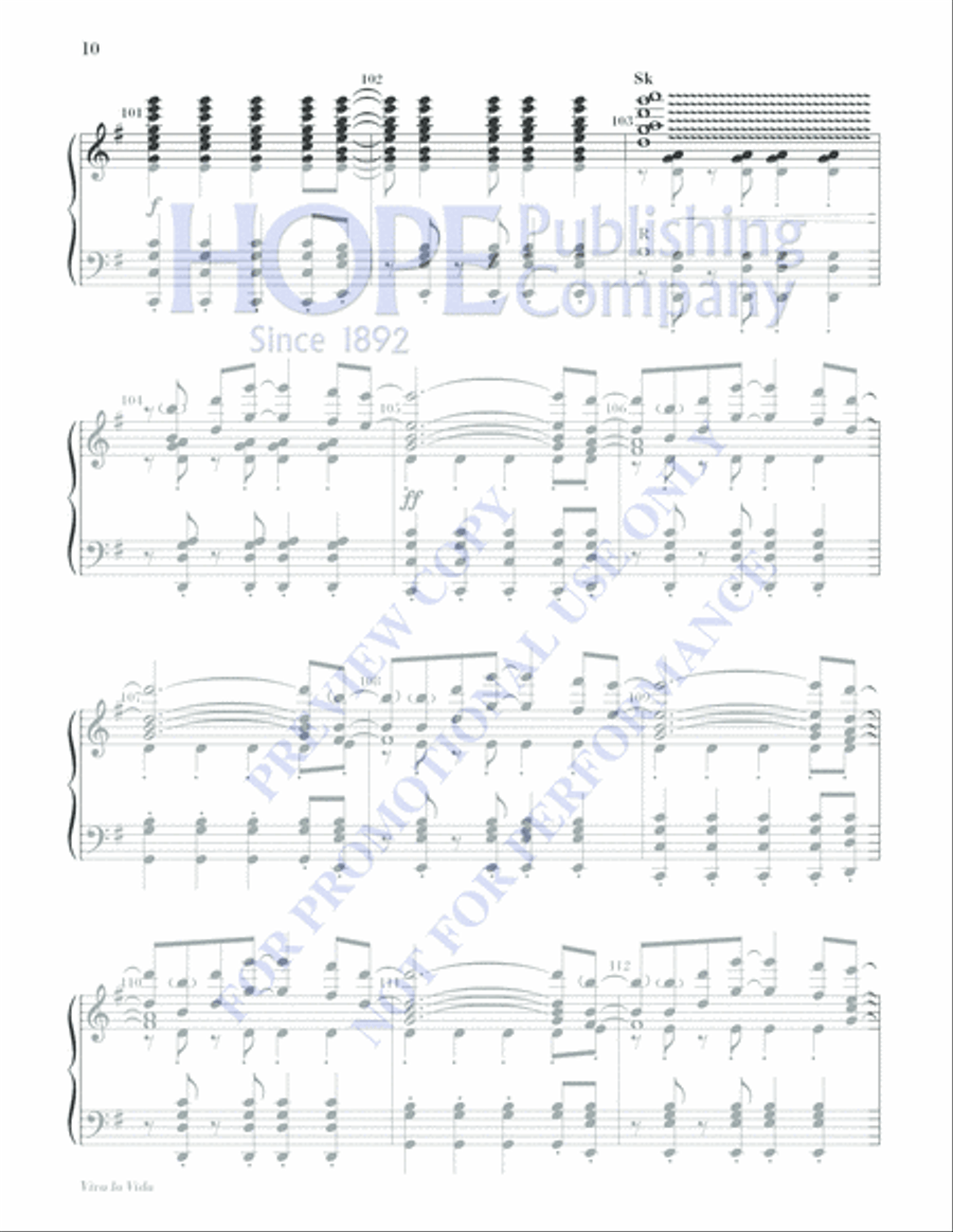 Viva la Vida 5-Octaves scores gallery preview page 10