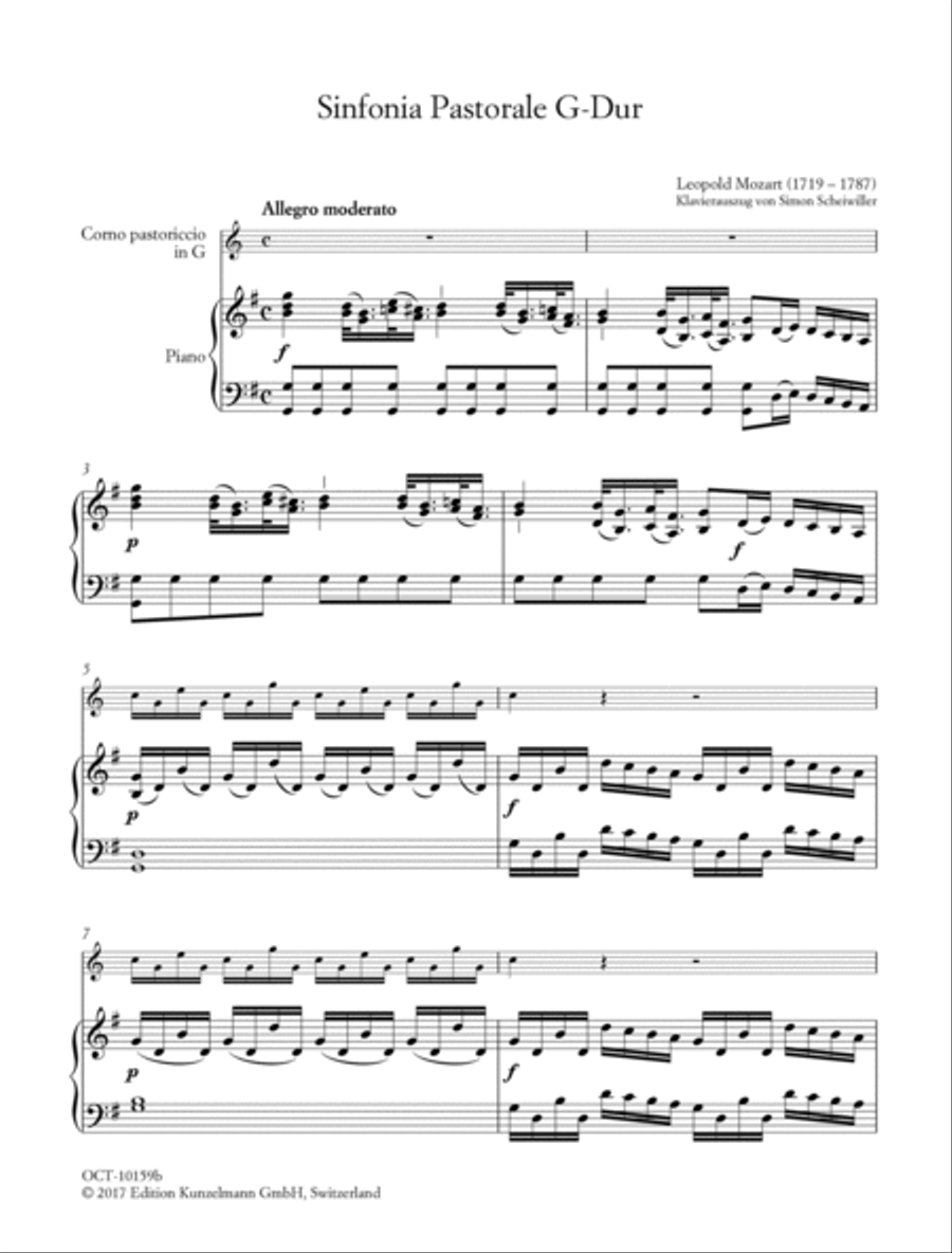 Sinfonia pastorale Sinfonia pastorale Piano scores gallery preview page 2