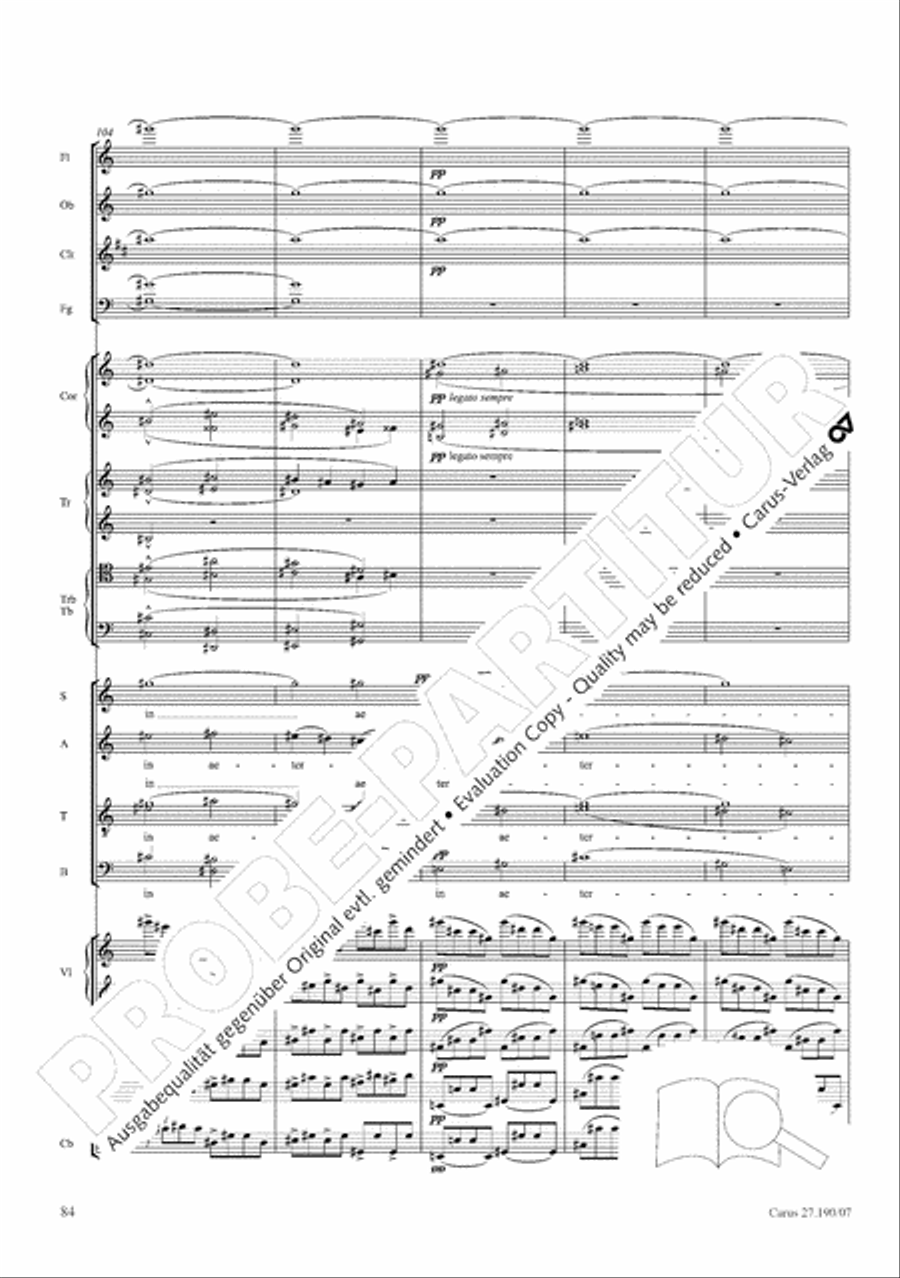Te Deum Te Deum 4-Part scores gallery preview page 92