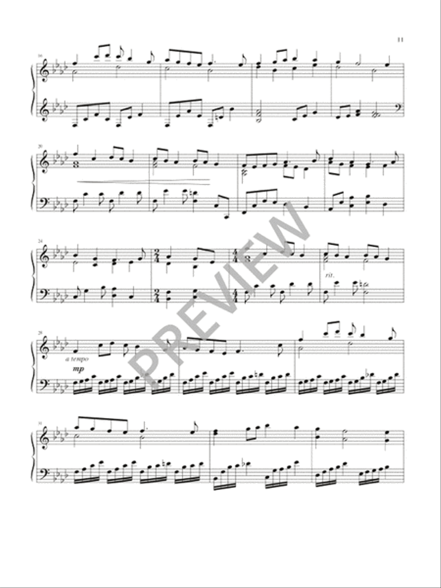 Seasons of Grace - Volume 1 Piano Solo scores gallery preview page 13