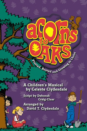 Book cover for Acorns To Oaks - Accompaniment CD (split)