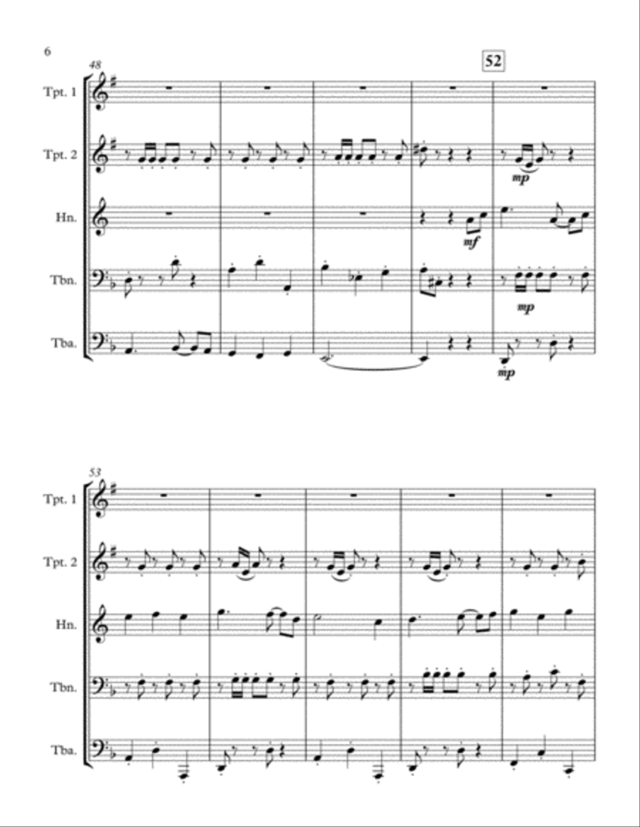 Man Of La Mancha (reprise) School and Community scores gallery preview page 6