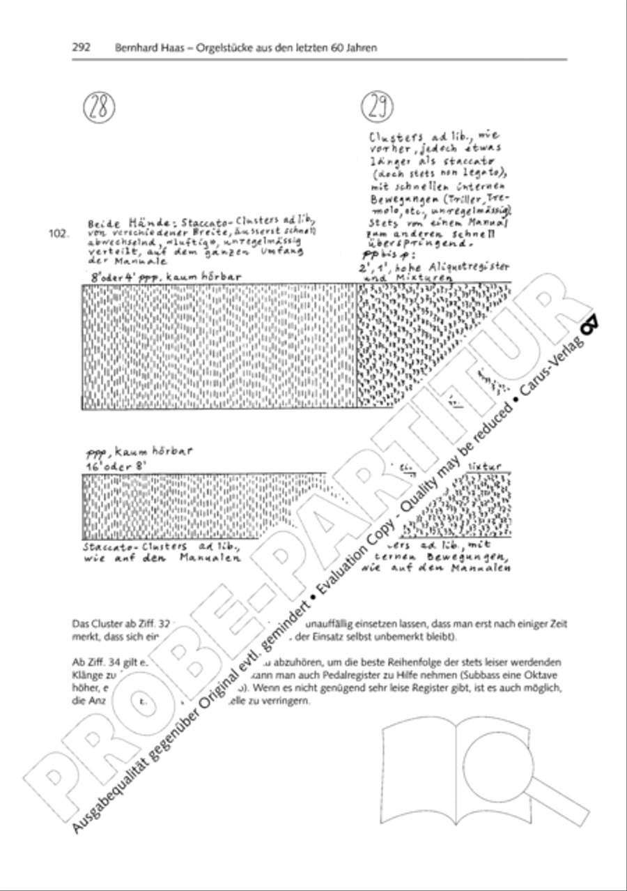 Orgelschule zur historischen Auffuhrungspraxis Organ Solo scores gallery preview page 293