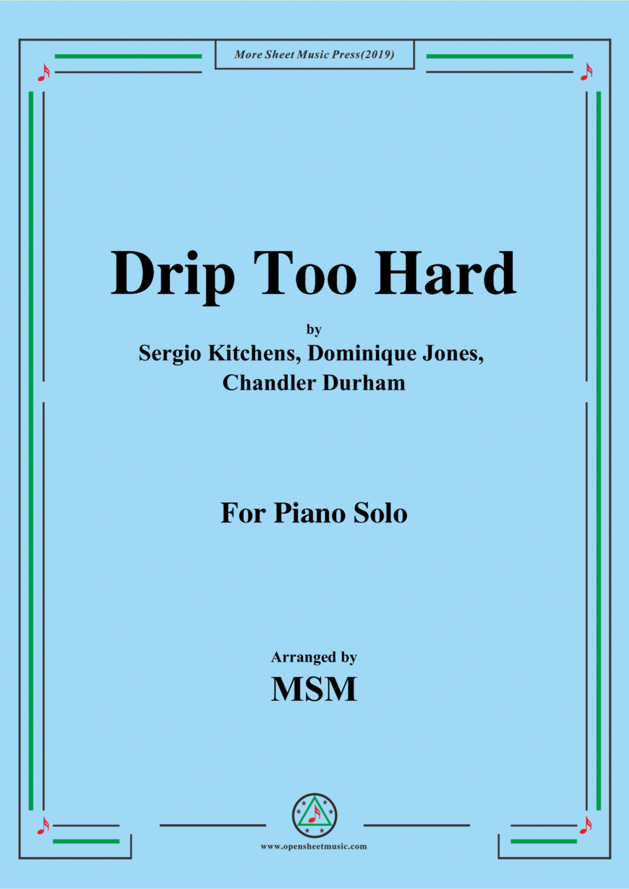 Heatin Up Piano Solo scores gallery preview page 1