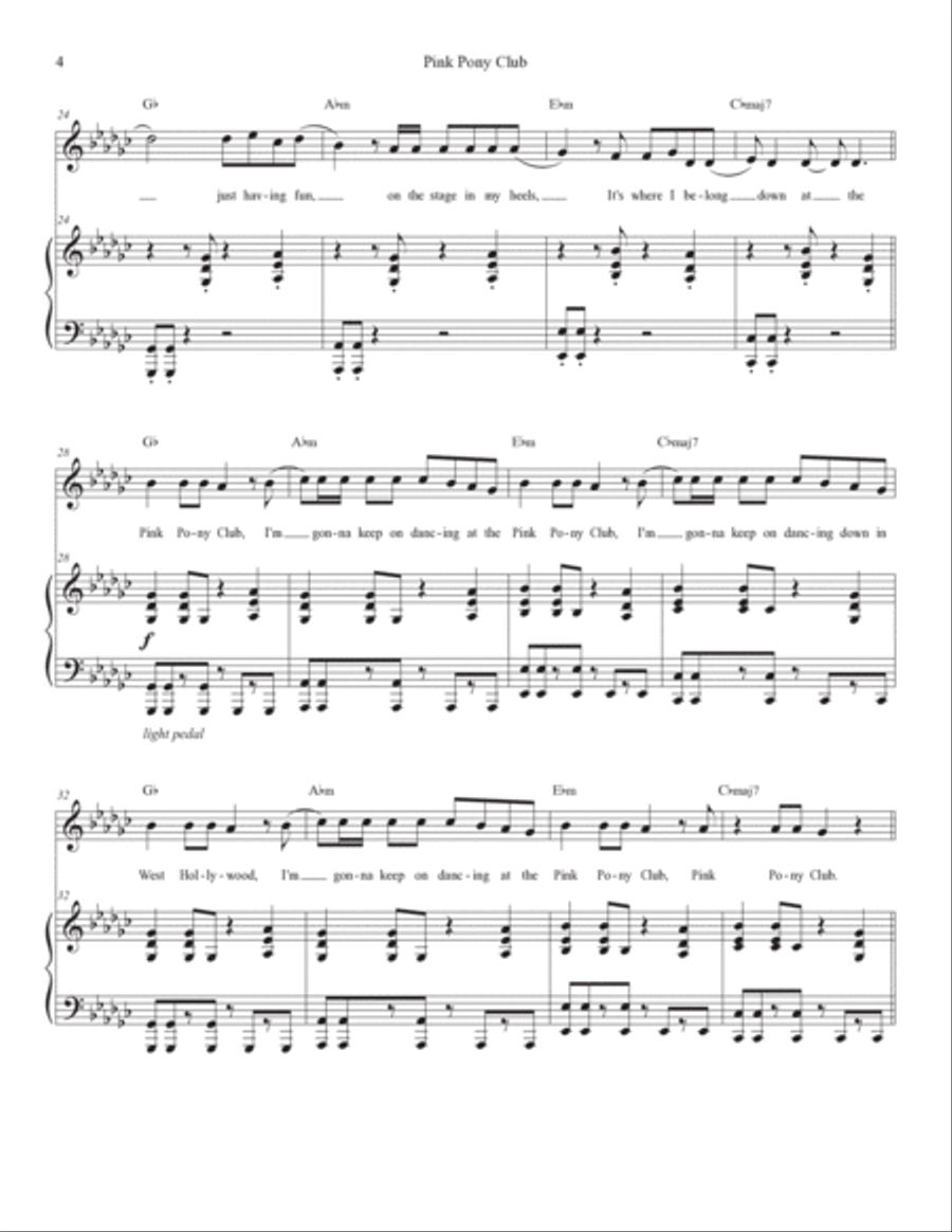 Pink Pony Club Voice scores gallery preview page 4