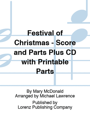 Festival of Christmas - Score and Parts Plus CD with Printable Parts