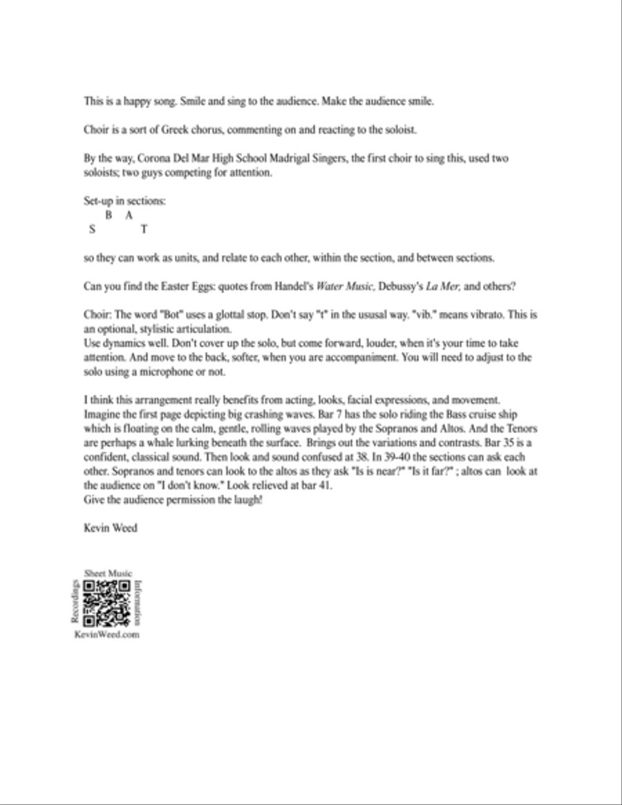 Beyond The Sea Divisi scores gallery preview page 2