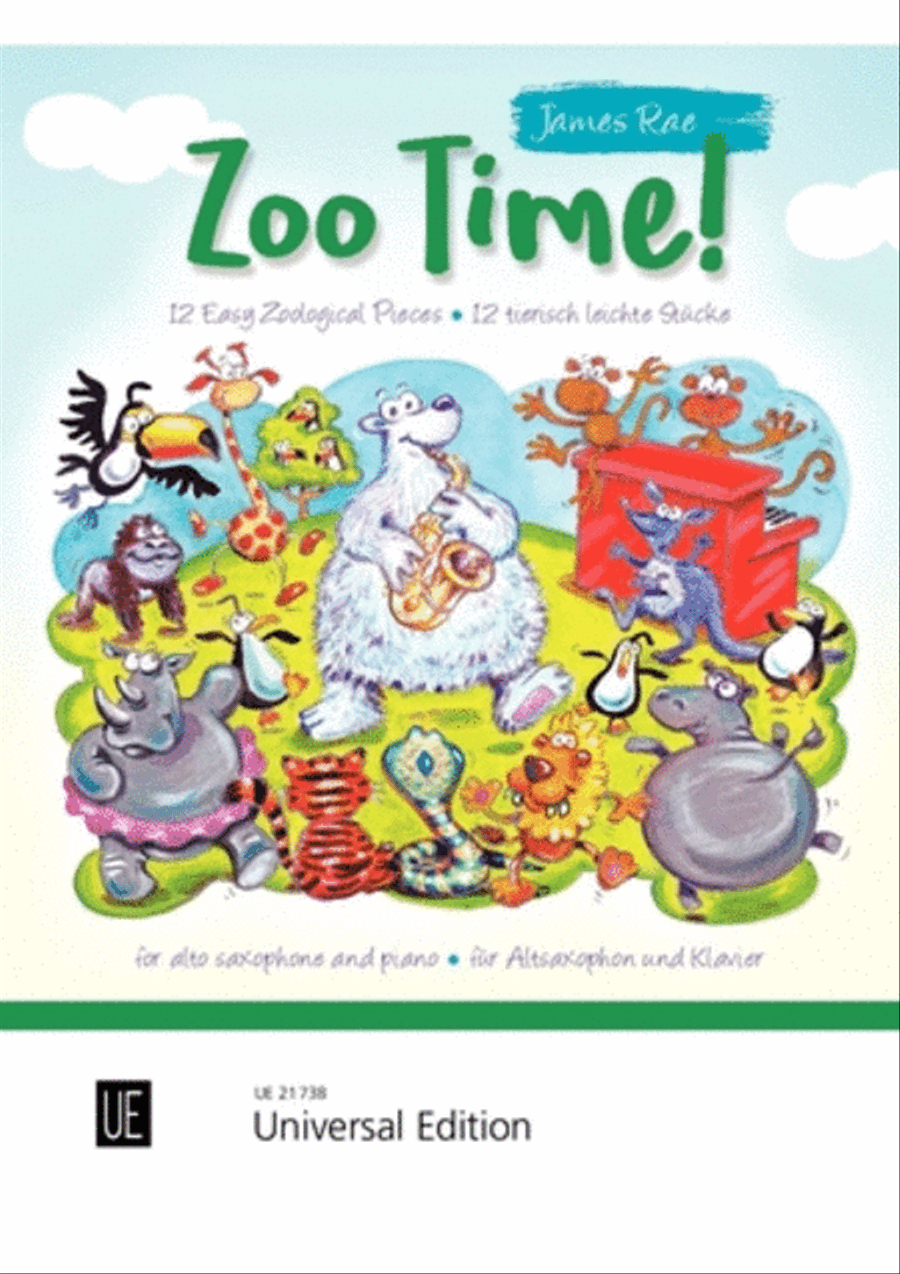 Zoo Time! Alto Saxophone scores gallery preview page 1