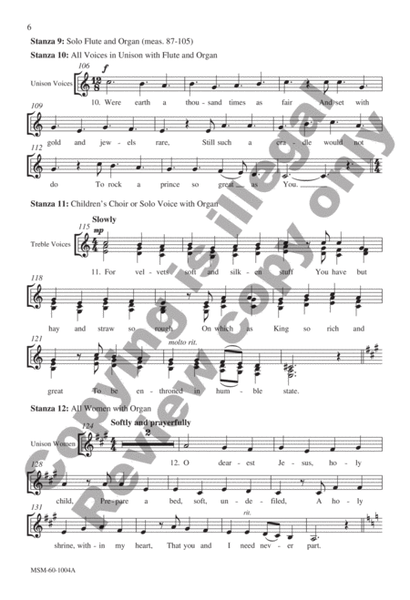 From Heaven Above (Choral Score)