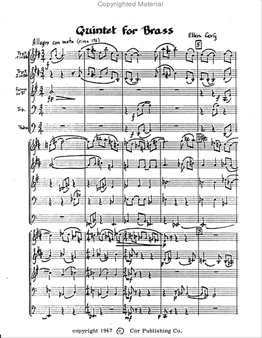 Quintet for Brass