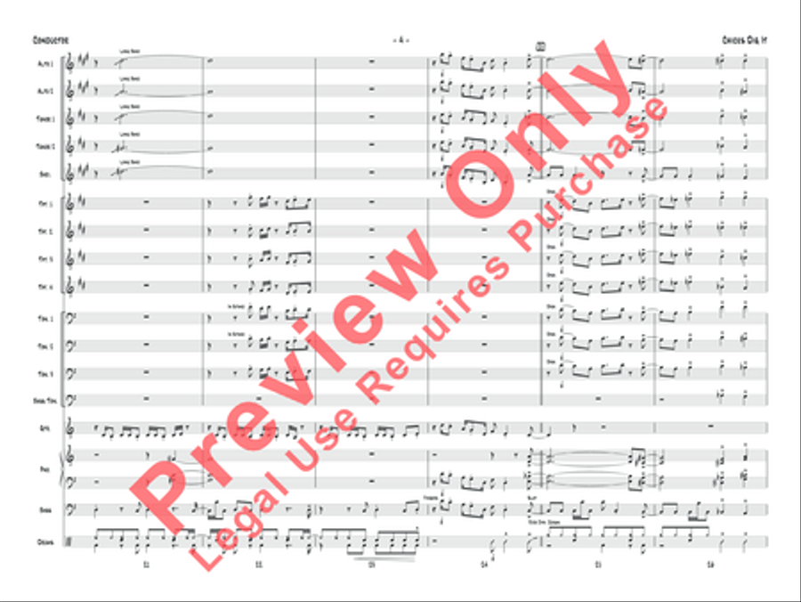 Chicks Dig It Jazz Ensemble scores gallery preview page 5