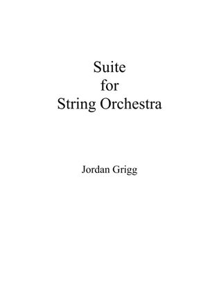 Book cover for Suite for String Orchestra