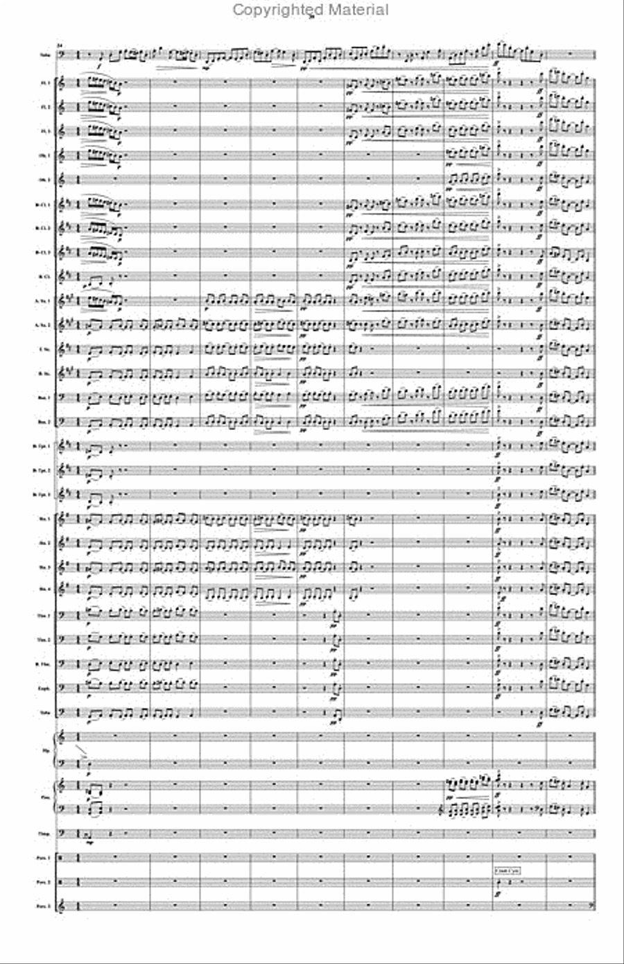 Concerto Concert Band scores gallery preview page 17