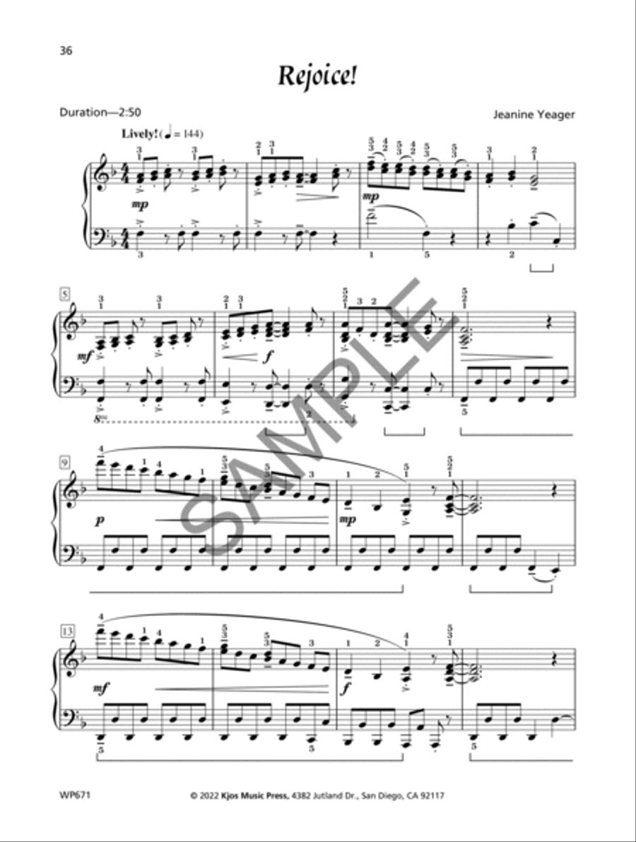Sacred Journey Sacred Journey Piano Solo scores gallery preview page 4