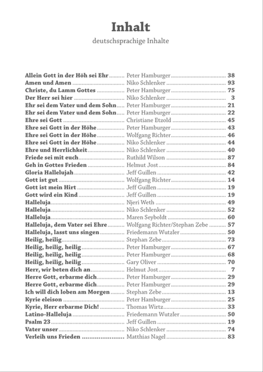 Glory to God! Gospel liturgisch. Voice scores gallery preview page 14