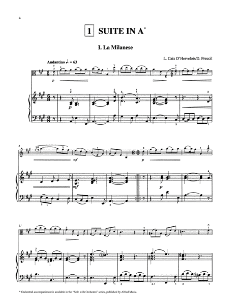 Suzuki Viola School, Volume 7 String Methods scores gallery preview page 7