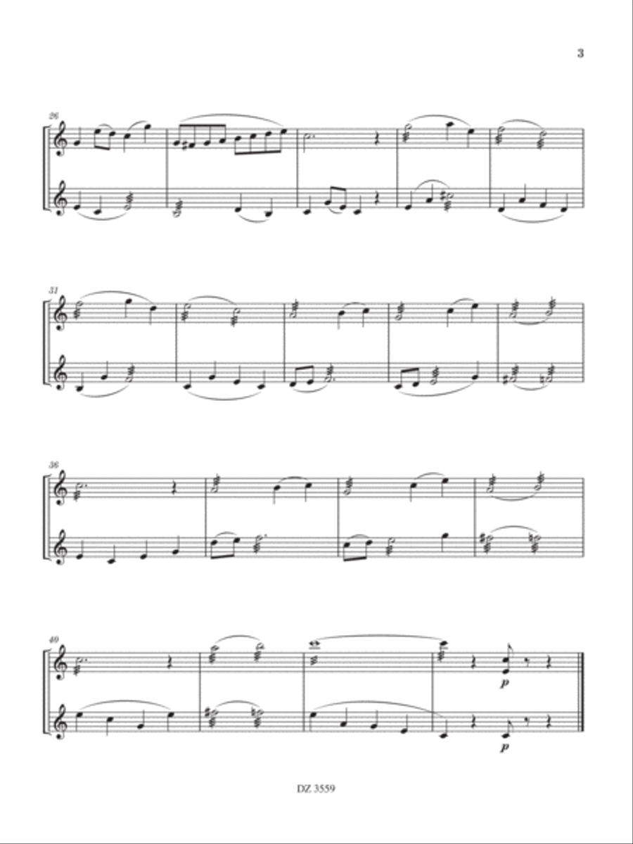 25 Duos Mandolin scores gallery preview page 3