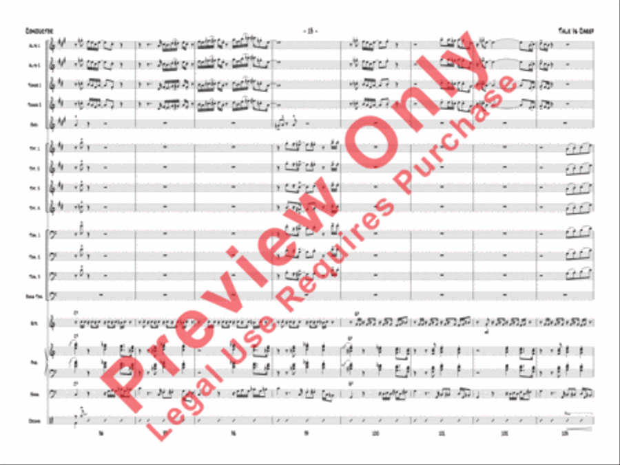 Talk Is Cheep Jazz Ensemble scores gallery preview page 16