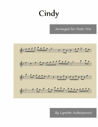 Cindy - Flute Trio