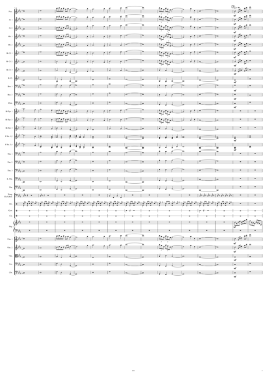 El Conquistador Full Orchestra scores gallery preview page 3