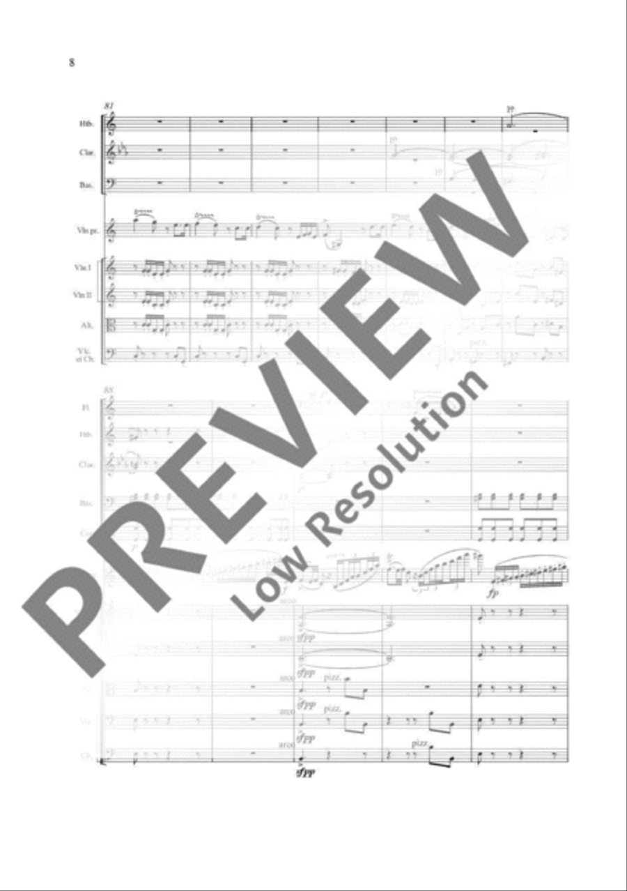 Introduction et Rondo capriccioso Orchestra scores gallery preview page 17