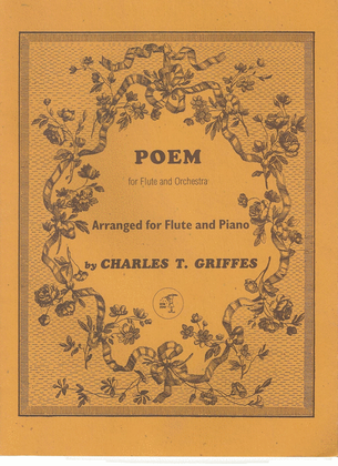Book cover for Poem for Flute and Orchestra