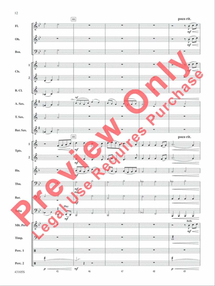 Cheyenne Cheyenne Concert Band scores gallery preview page 12