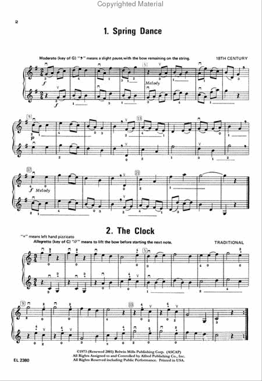 Chamber Music for Two String Instruments, Book 2 Chamber Orchestra scores gallery preview page 2
