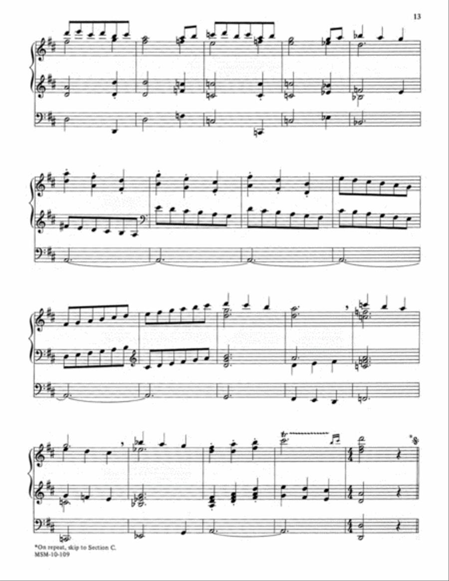 A Christmas Suite A Christmas Suite Organ scores gallery preview page 8