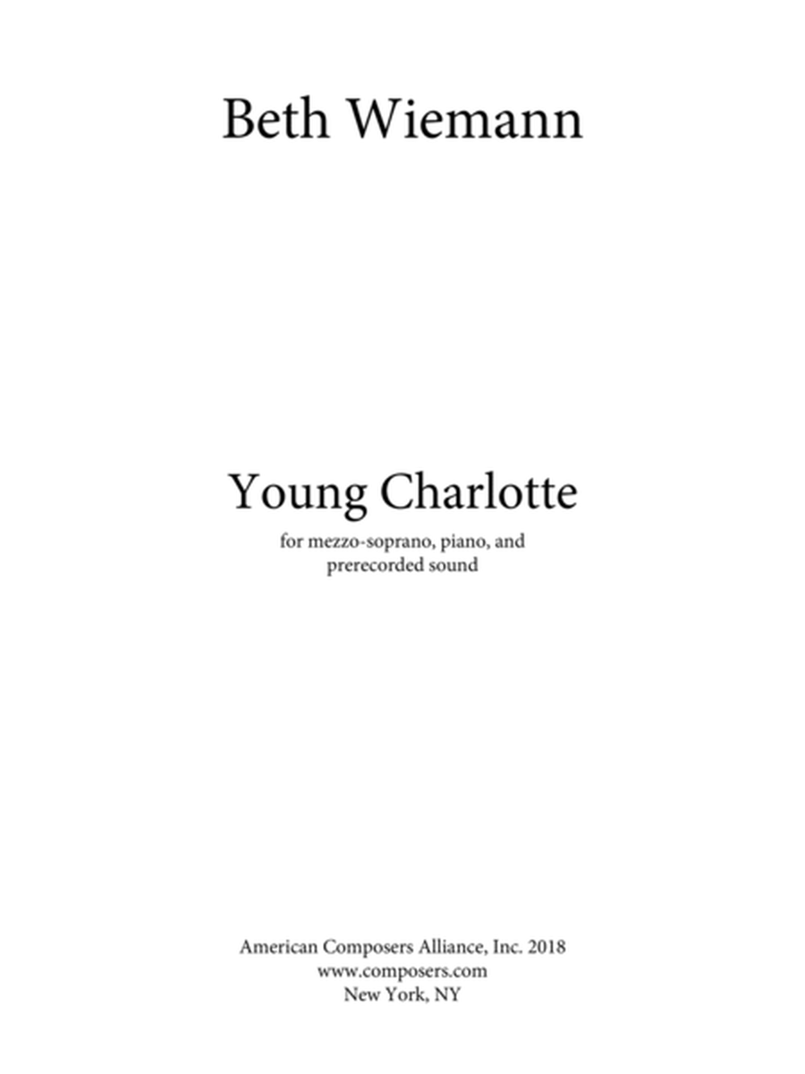 [Wiemann] Young Charlotte