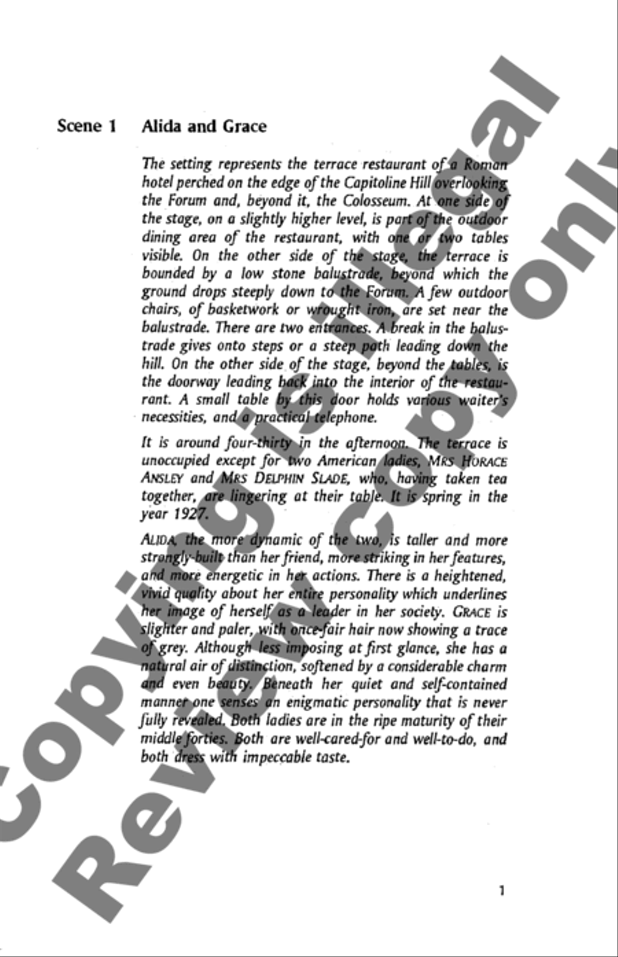 Roman Fever (Libretto) Choir scores gallery preview page 6
