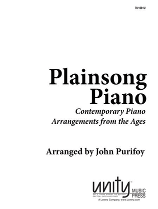 Book cover for Plainsong Piano