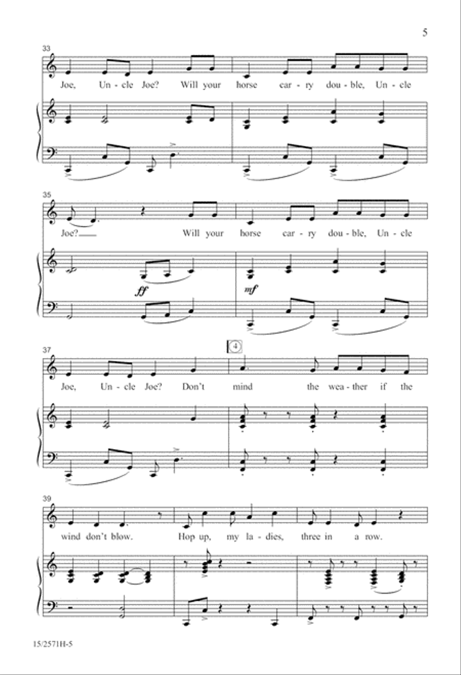 Uncle Joe 2-Part scores gallery preview page 6