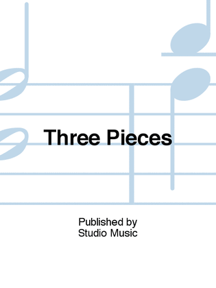 Book cover for Three Pieces