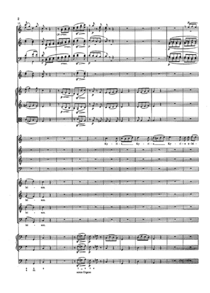 Mass C Major Op. 86