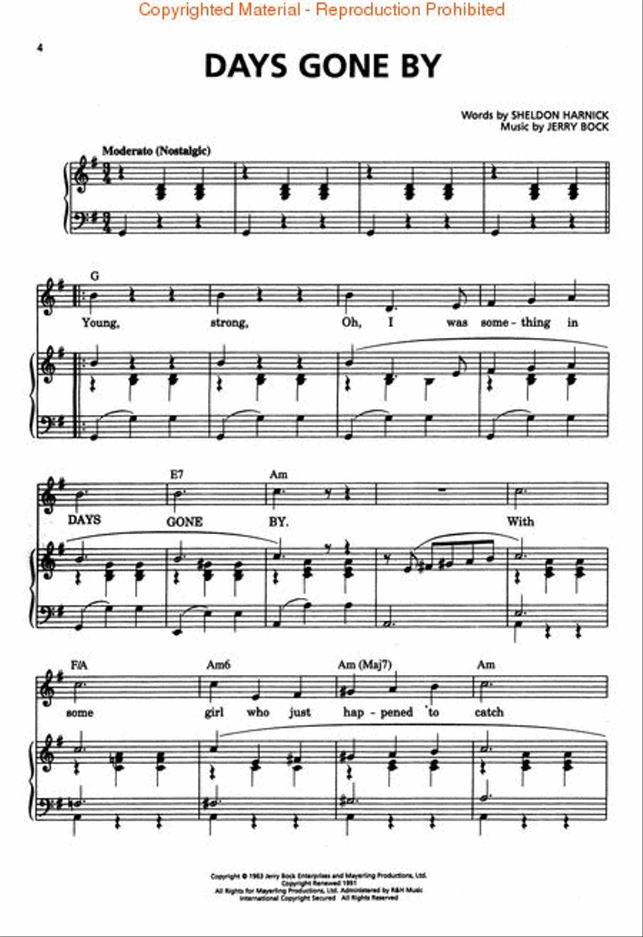 She Loves Me She Loves Me Piano, Vocal scores gallery preview page 2