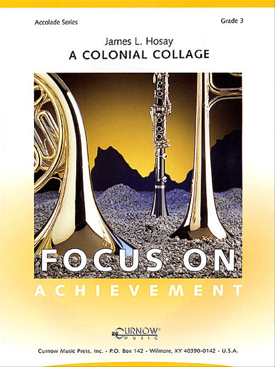 A Colonial Collage A Colonial Collage Concert Band scores gallery preview page 1