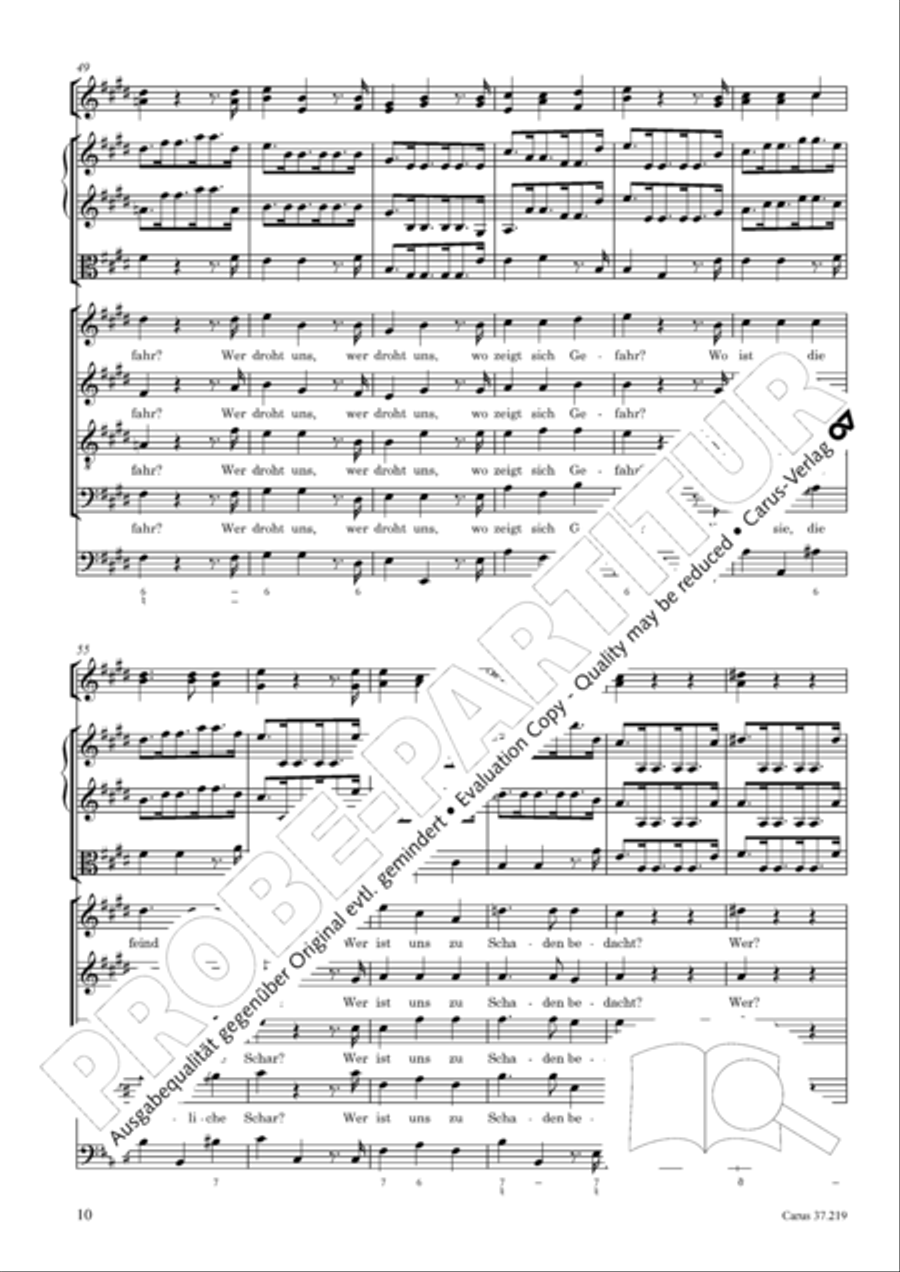 Erwachet, ihr Christen STB scores gallery preview page 11