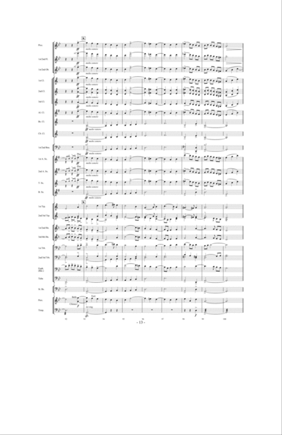 Greensleeves Concert Band scores gallery preview page 12