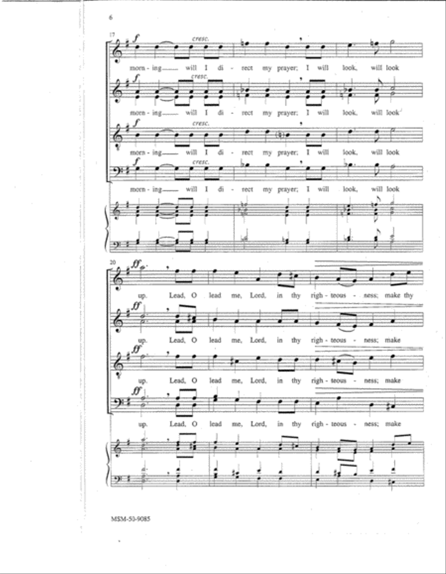 Preserve Me, O Lord Preserve Me, O Lord Divisi scores gallery preview page 3