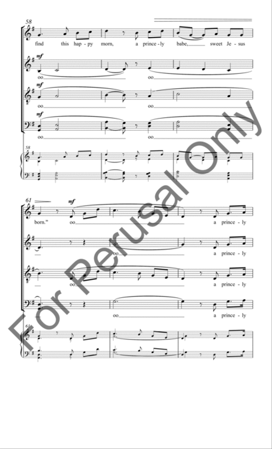 Wexford Carol Divisi scores gallery preview page 11