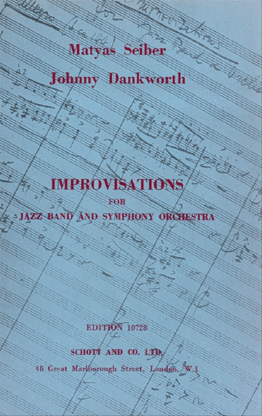 Improvisations Jazz Ensemble scores gallery preview page 1