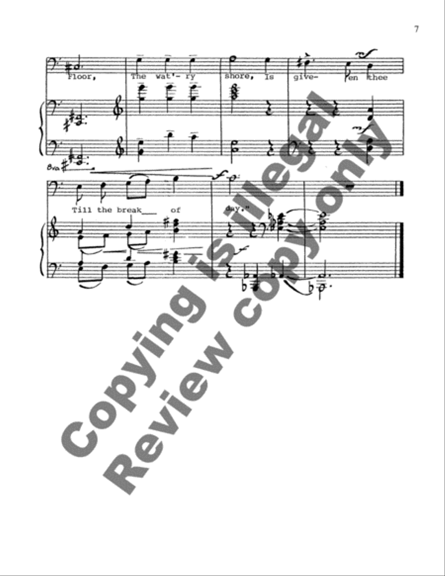 Songs of Experience Baritone Voice scores gallery preview page 5
