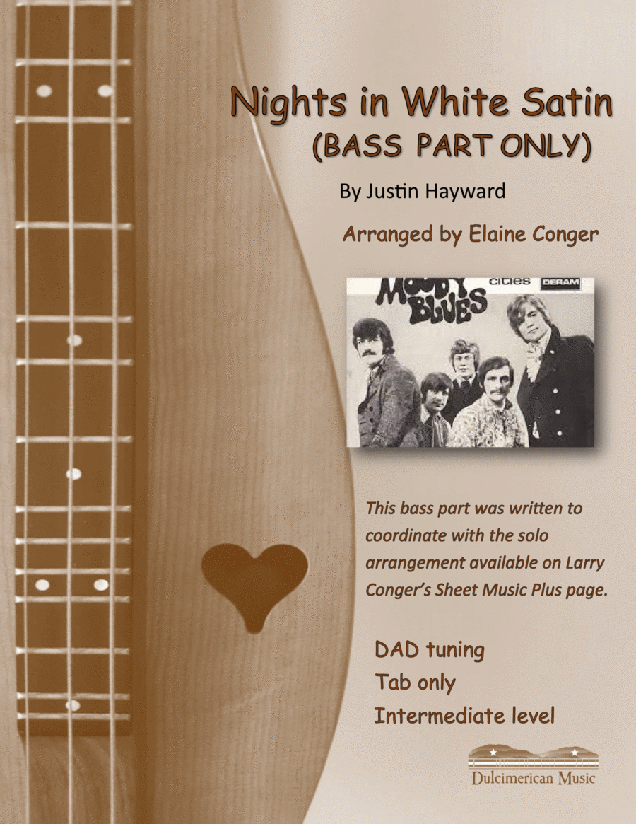 Nights In White Satin Dulcimer scores gallery preview page 1