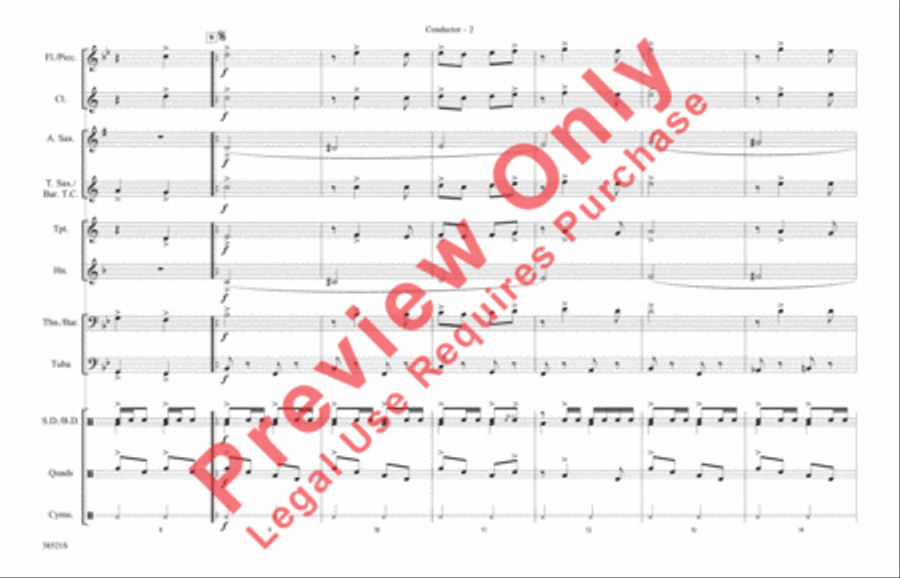 That's Entertainment That's Entertainment Marching Band scores gallery preview page 3